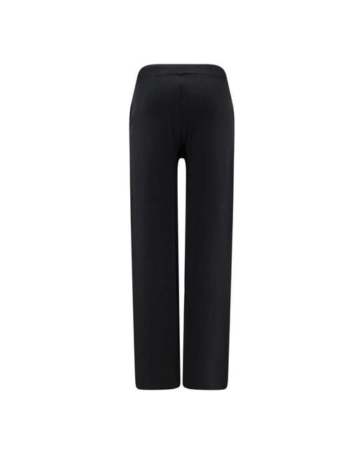 Hevò Black Straight Trousers for men