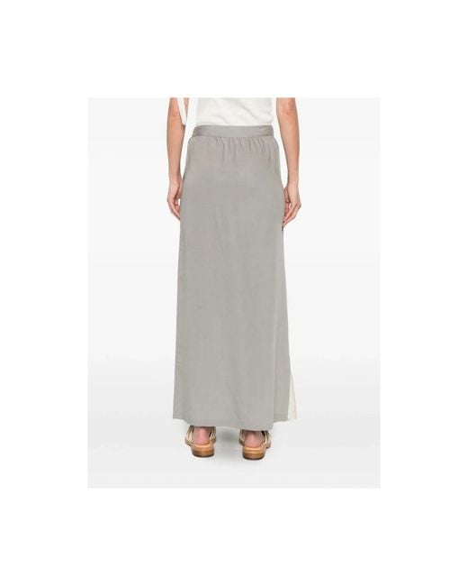 Our Legacy Gray Maxi Skirts