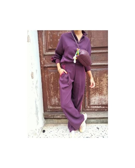 Forte_forte Purple Zip-Throughs