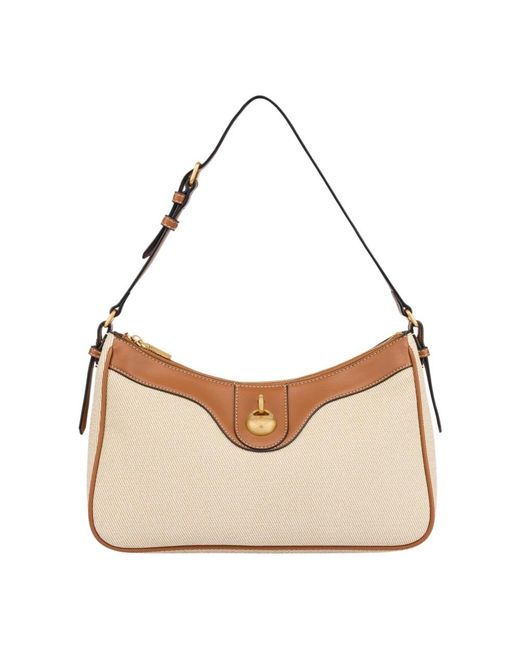 Pollini Natural Shoulder Bags