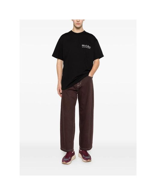 Carhartt Brown Straight Jeans for men