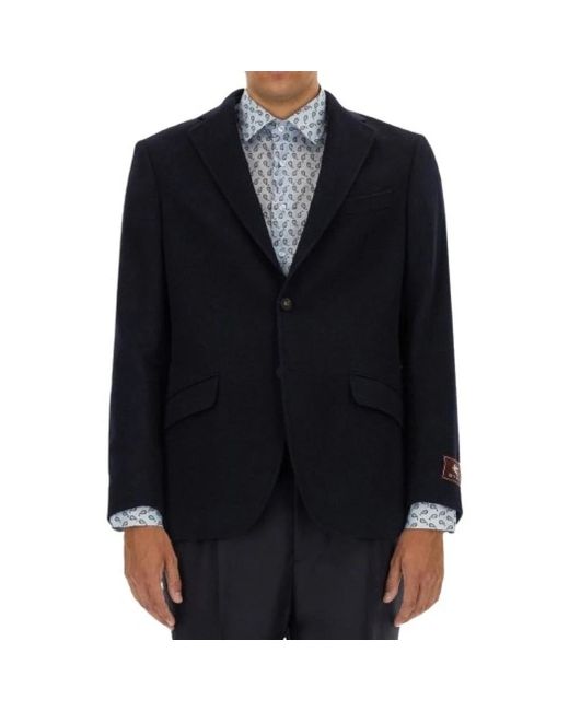 Etro Black Blazers for men