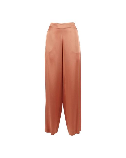 Clips Orange Wide Trousers