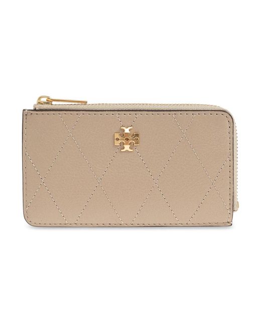 Wallets & Cardholders di Tory Burch in Natural