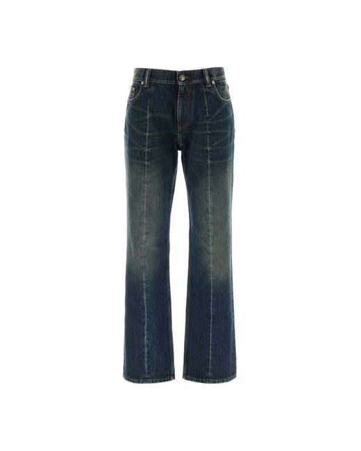 Flared Jeans Versace de color Blue