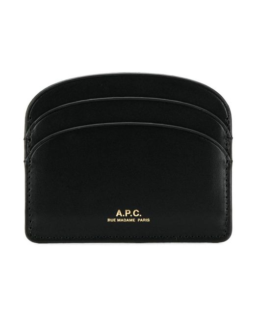 Wallets & Cardholders A.P.C. de color Black
