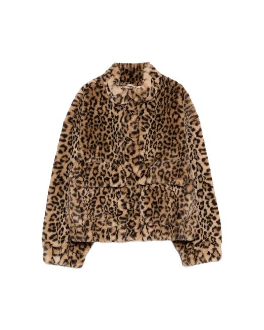 Ba&sh Brown Jaros Coat