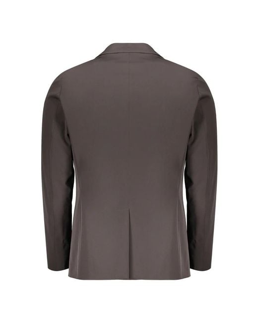 Herno Gray Blazers for men