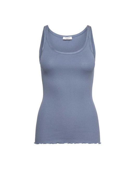 Sleeveless Tops di Rosemunde in Blue