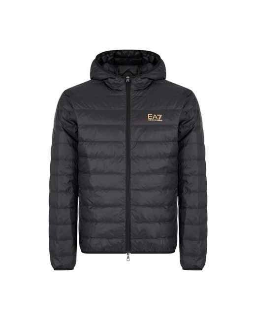 Down Jackets EA7 pour homme en coloris Black