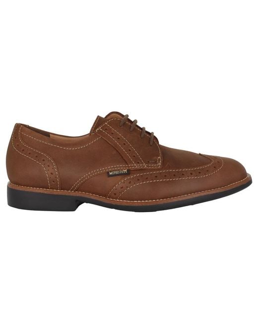 Mephisto Brauner Schnürschuh Für Herren in Brown für Herren