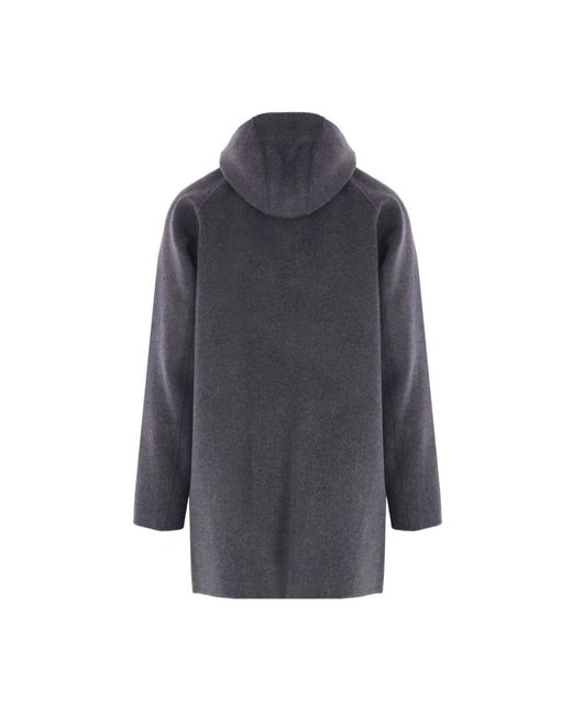 Single-Breasted Coats Aspesi de hombre de color Gray