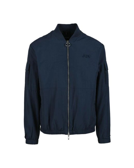 Antony Morato Baumwolljacke Mit Reißverschluss Und Futter in Blue für Herren