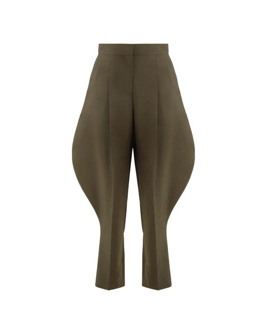 Fendi Green Tapered Trousers
