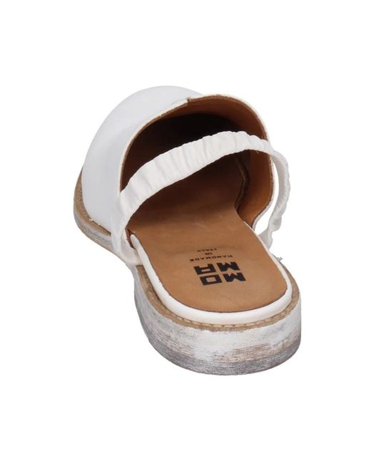 Moma White Mules