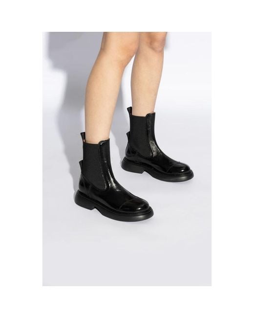 Chelsea Boots Ganni en coloris Black