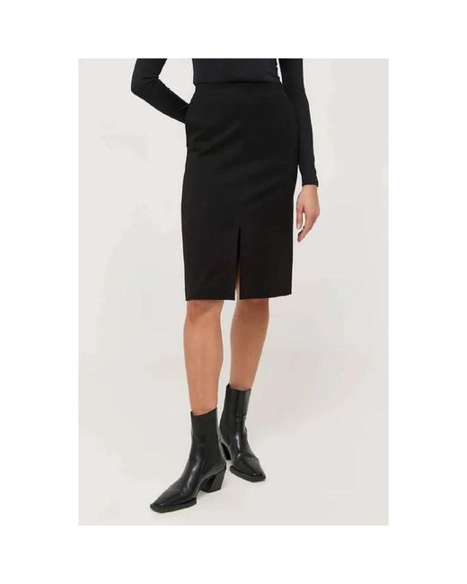 Karl Lagerfeld Black Short Skirts