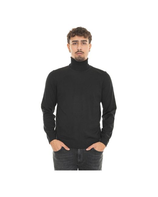 Boss Turtlenecks in het Black voor heren