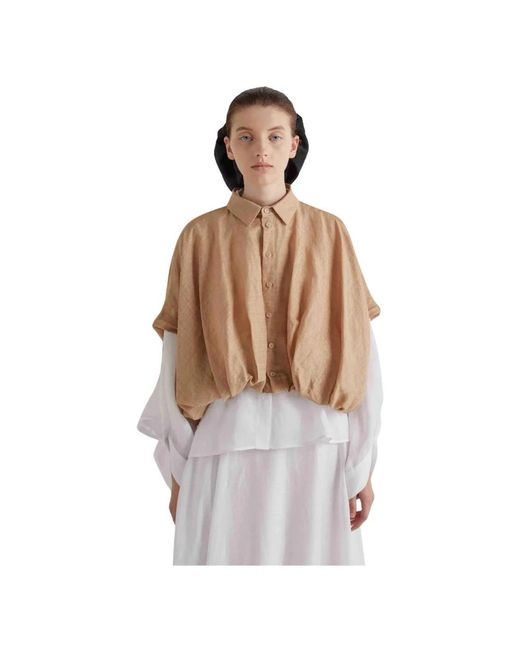 MEIMEIJ Brown Shirts