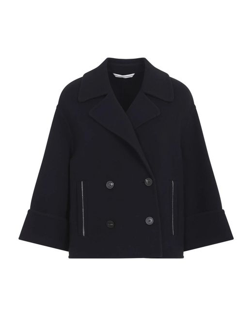 Peserico Shortcoat Double in het Blue