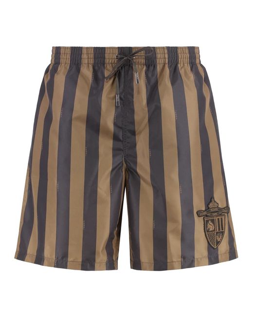 Fendi Gray Beachwear for men