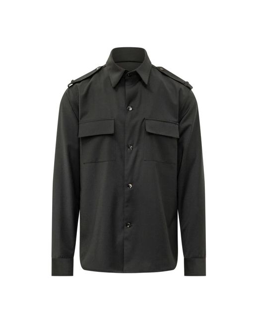 Michael Coal Utility Shirt in het Black voor heren