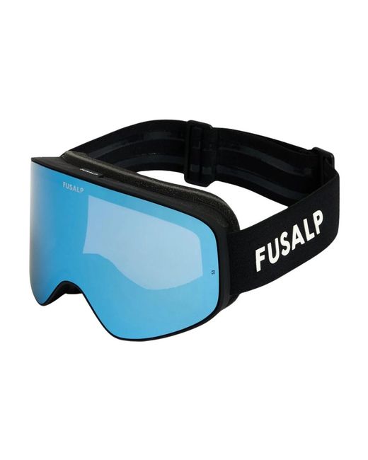 Fusalp Accessoires ,Zwart ,Matterhorn Ski Mask in het Blue