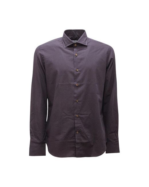 Sonrisa Purple Formal Shirts for men