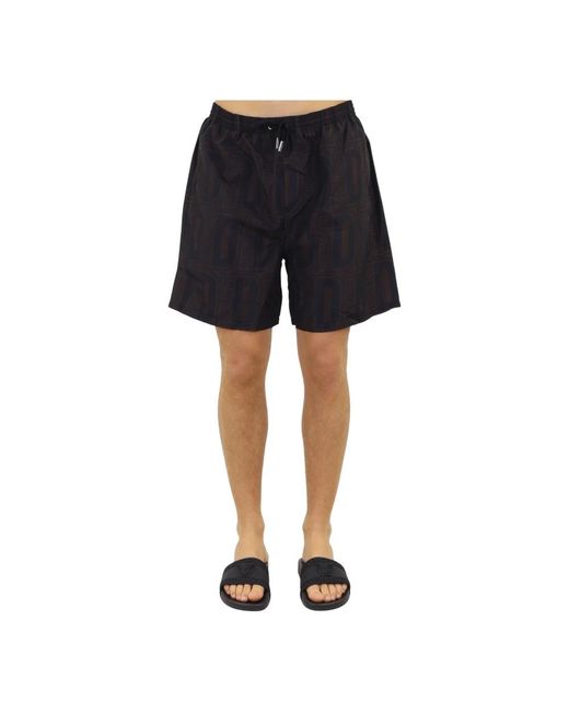 DSquared² Badmode ,Zwart ,After Midnight Goth Badmode in het Blue voor heren