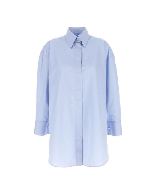 Givenchy Asymmetrische Blouse in het Blue