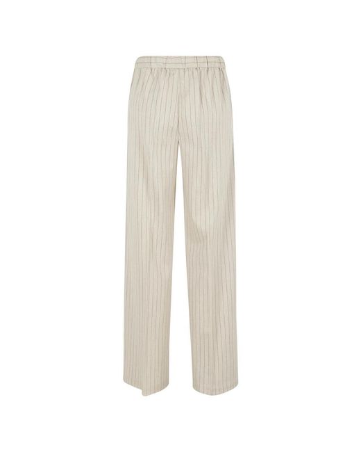 Circolo 1901 Natural Wide Trousers