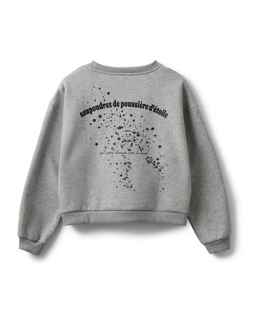 Sofie Schnoor Gray Sweatshirts