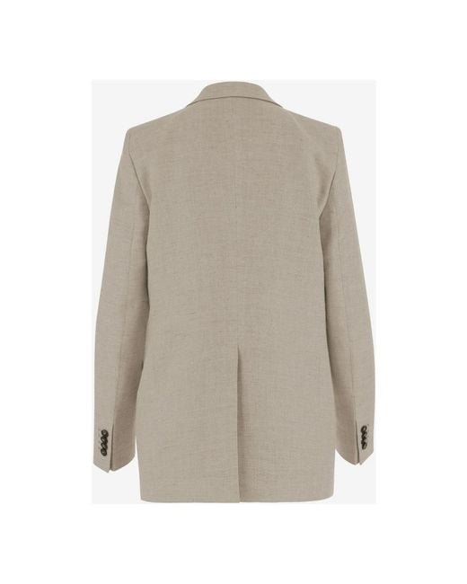 Tagliatore Gray Blazers