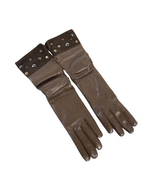 Tod's Gray Gloves