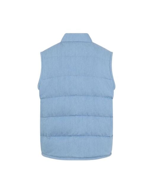 Vests Moncler de hombre de color Blue