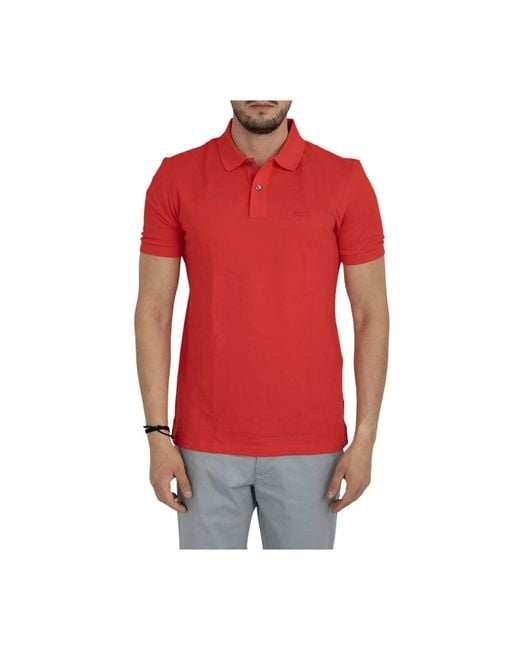 Boss Red Classic Short-Sleeve Polo Shirt for men