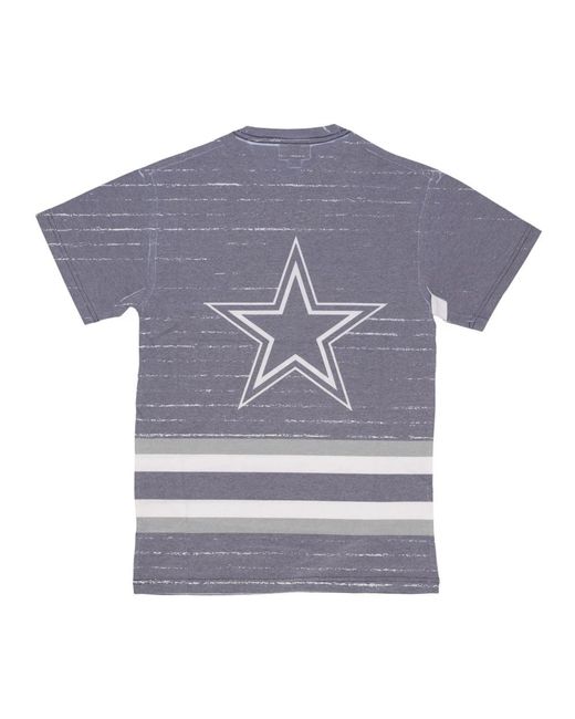 Mitchell & Ness Tops ,Veelkleurig ,Katoen Dallas Cowboys Nfl T-Shirt in het Blue voor heren