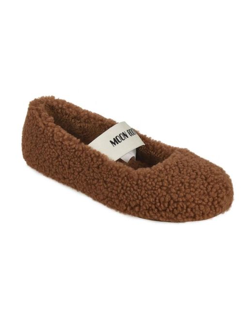 Moon Boot Brown Ballerinas