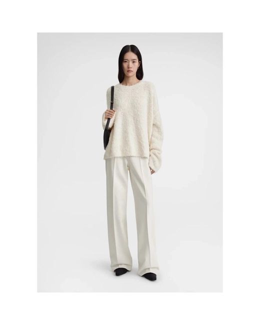 Knitwear > round-neck knitwear Totême  en coloris White