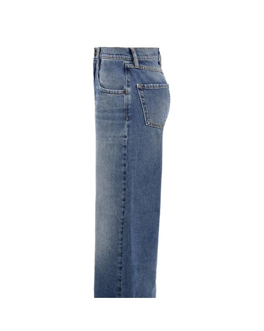 CYCLE Wide Jeans in het Blue