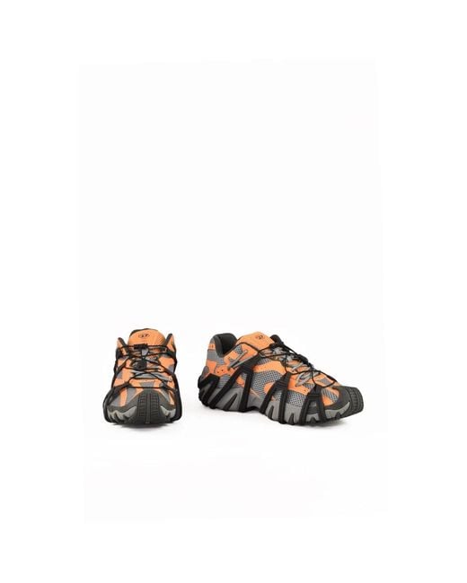 DIESEL Brown Velcro Sneakers for men