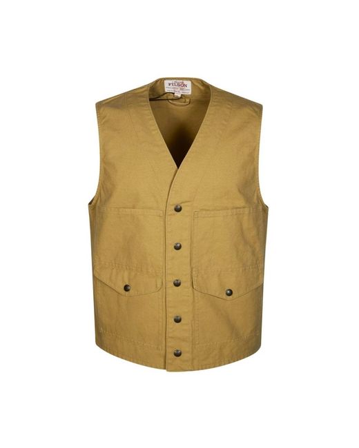 Filson Metallic Waistcoats for men