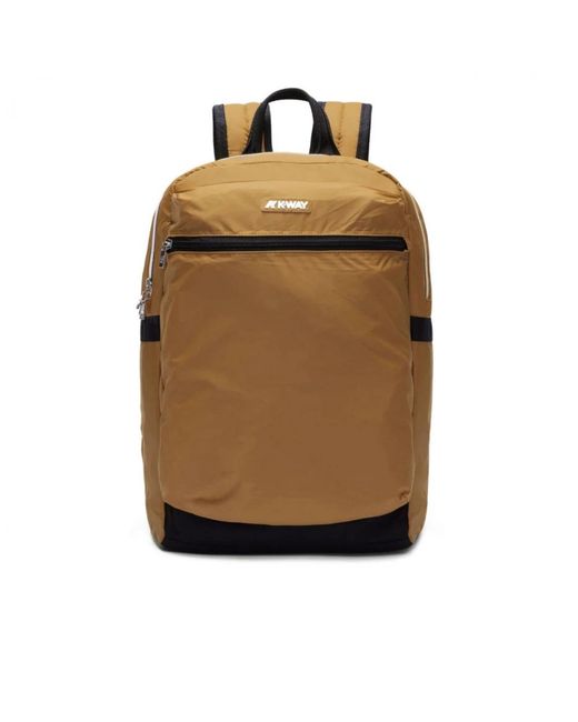 K-Way Brown Backpacks