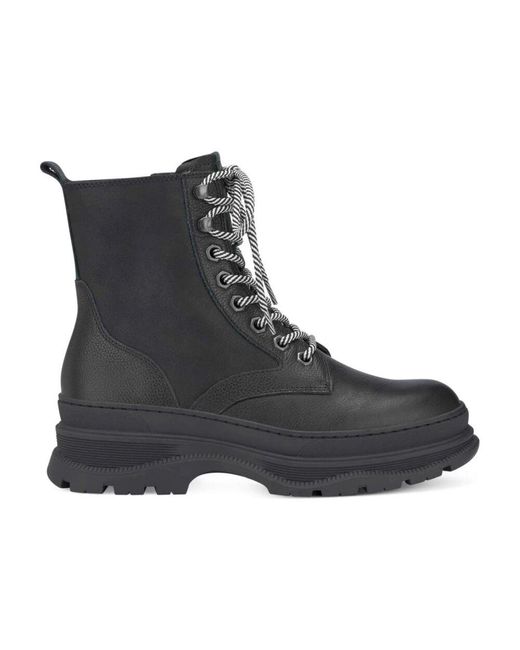 Lace-up boots di Tamaris in Black