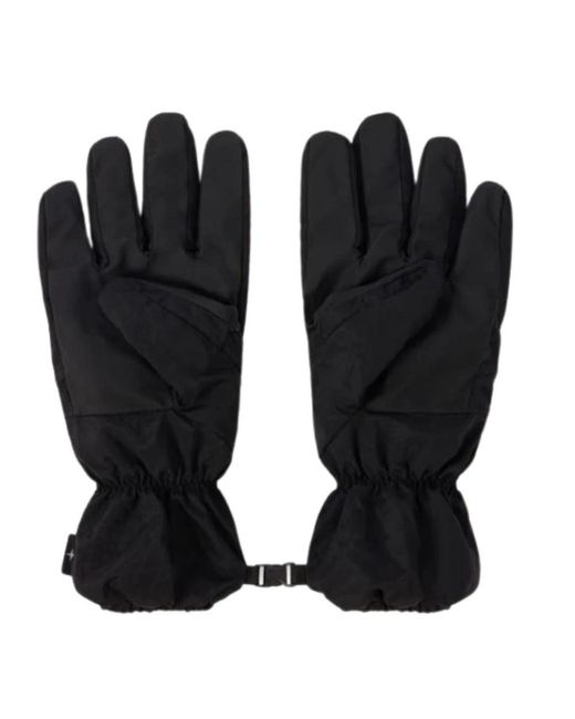 Gloves di Stone Island in Black da Uomo