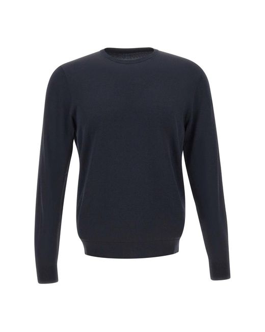 Rrd Blue Round-Neck Knitwear for men