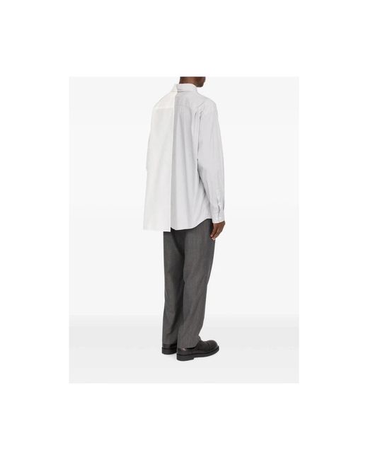 MM6 by Maison Margiela White Casual Shirts for men