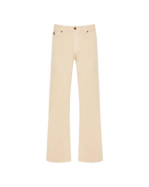 Jacob Cohen Wide Jeans in het Natural