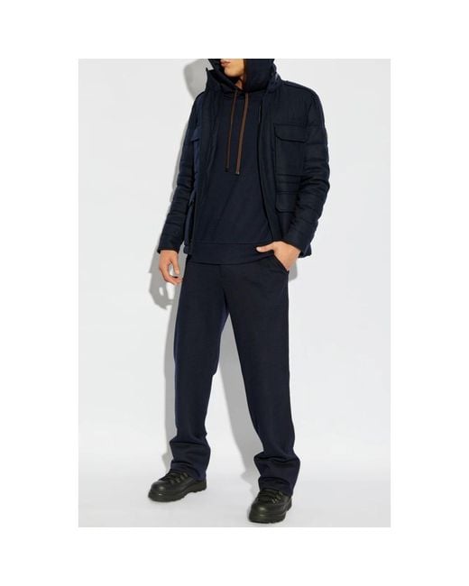 Down Jackets Moncler pour homme en coloris Blue