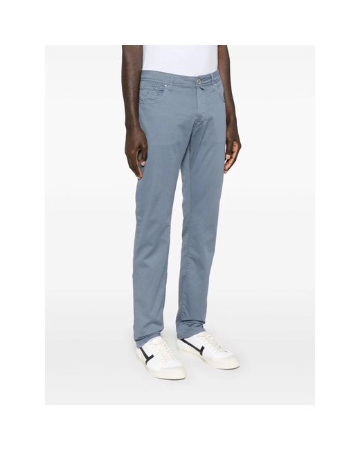 Chinos di Jacob Cohen in Blue da Uomo